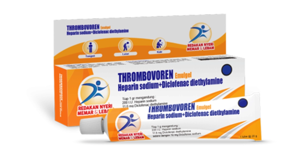 Thrombovoren Emulgel 20 gram